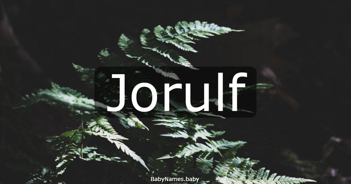 Jorulf