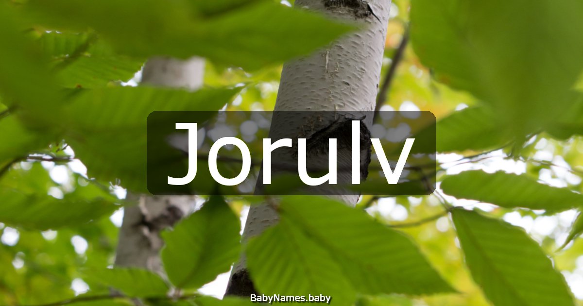 Jorulv