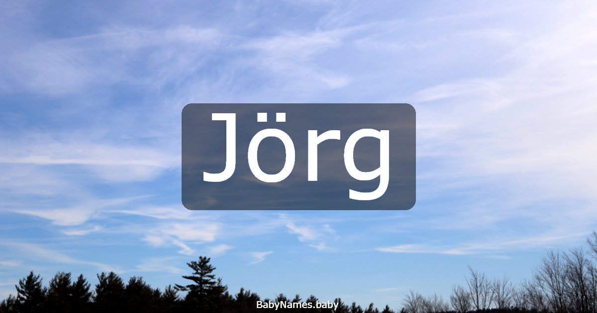 Jörg