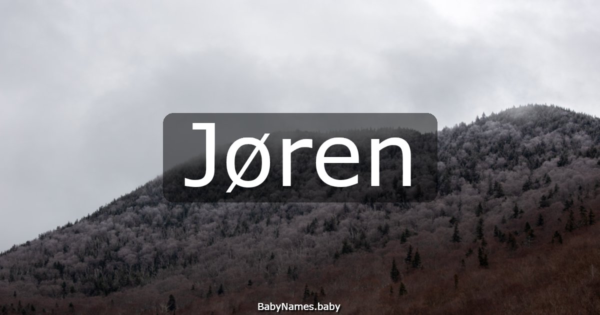 Jøren