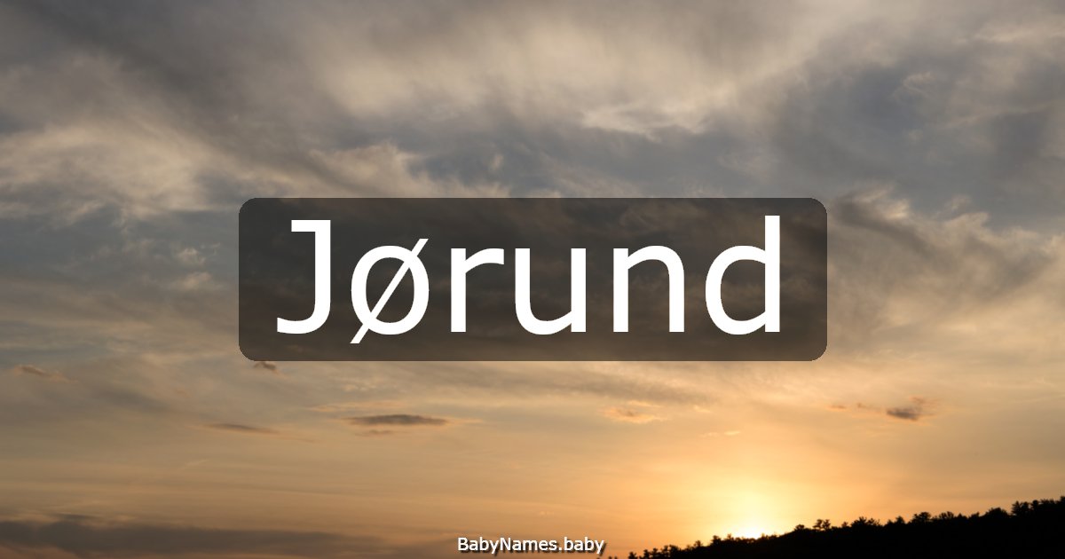 Jørund