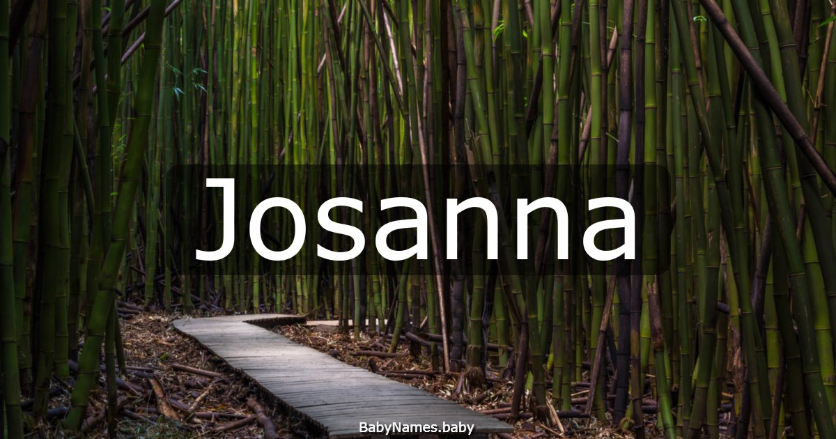 Josanna