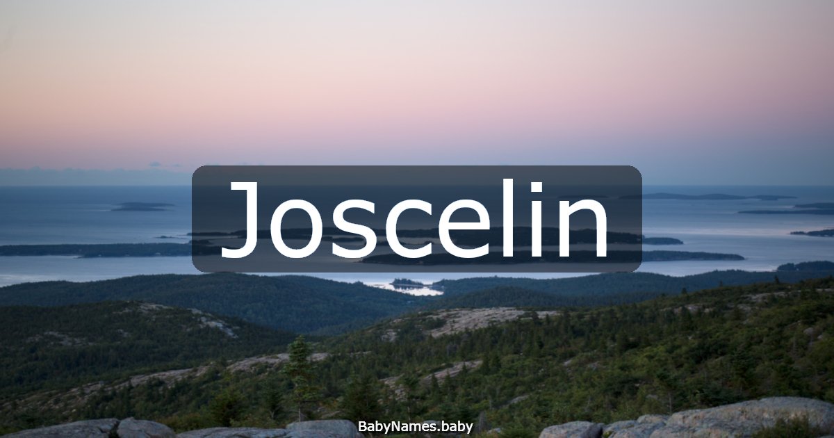 Joscelin