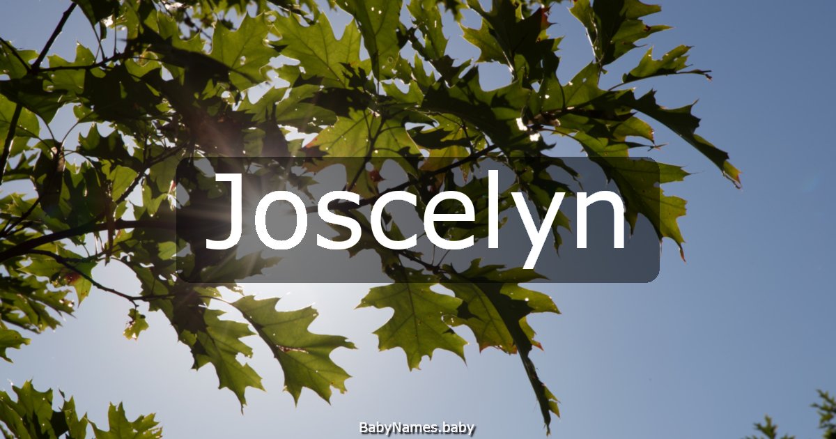 Joscelyn