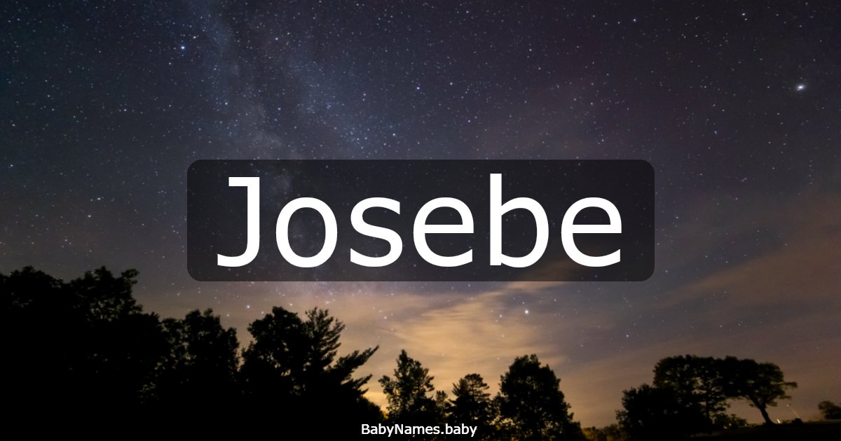 Josebe