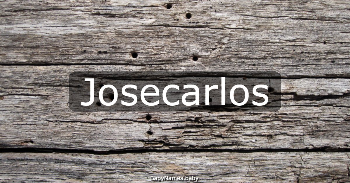 Josecarlos