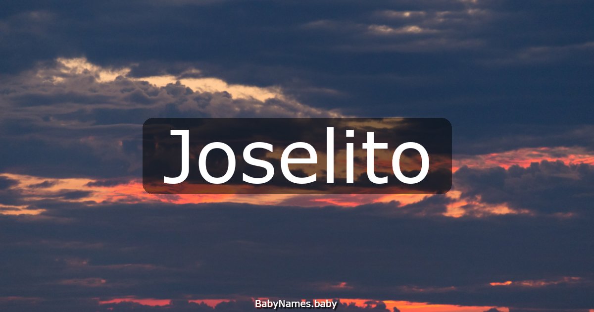 Joselito