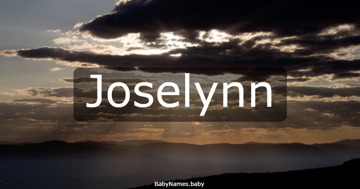 Joselynn