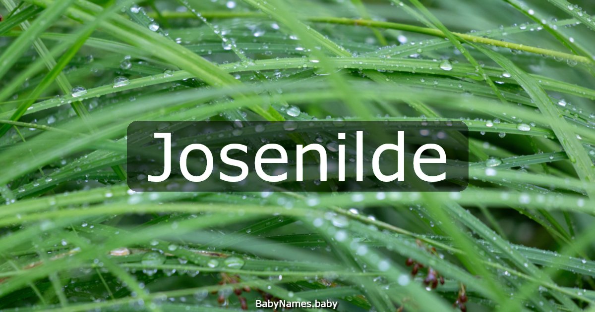 Josenilde
