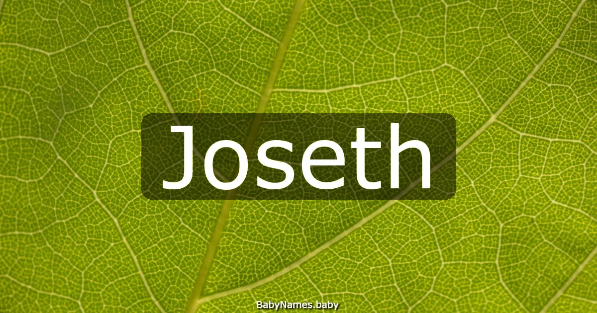 Joseth