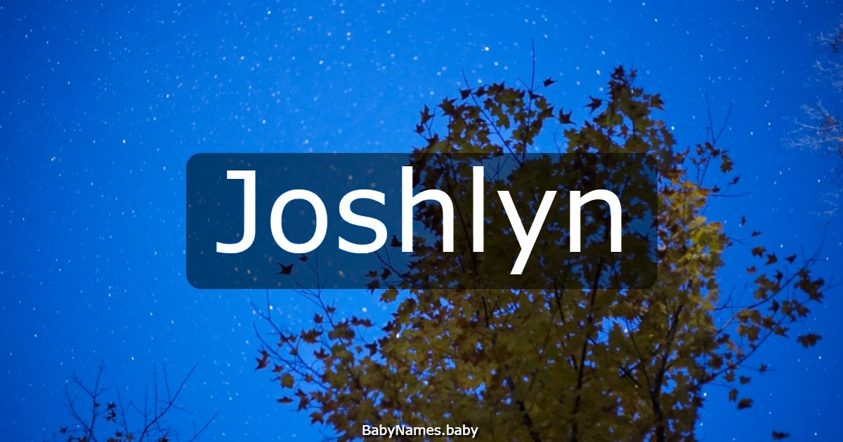 Joshlyn
