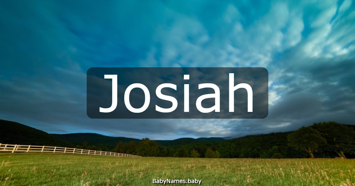 Josiah
