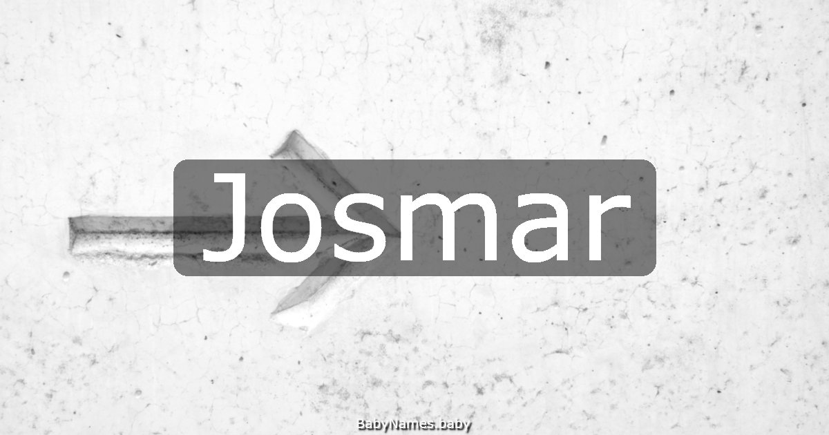 Josmar