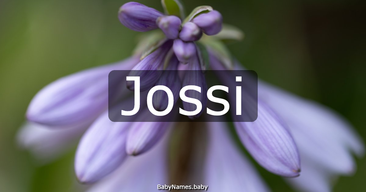 Jossi