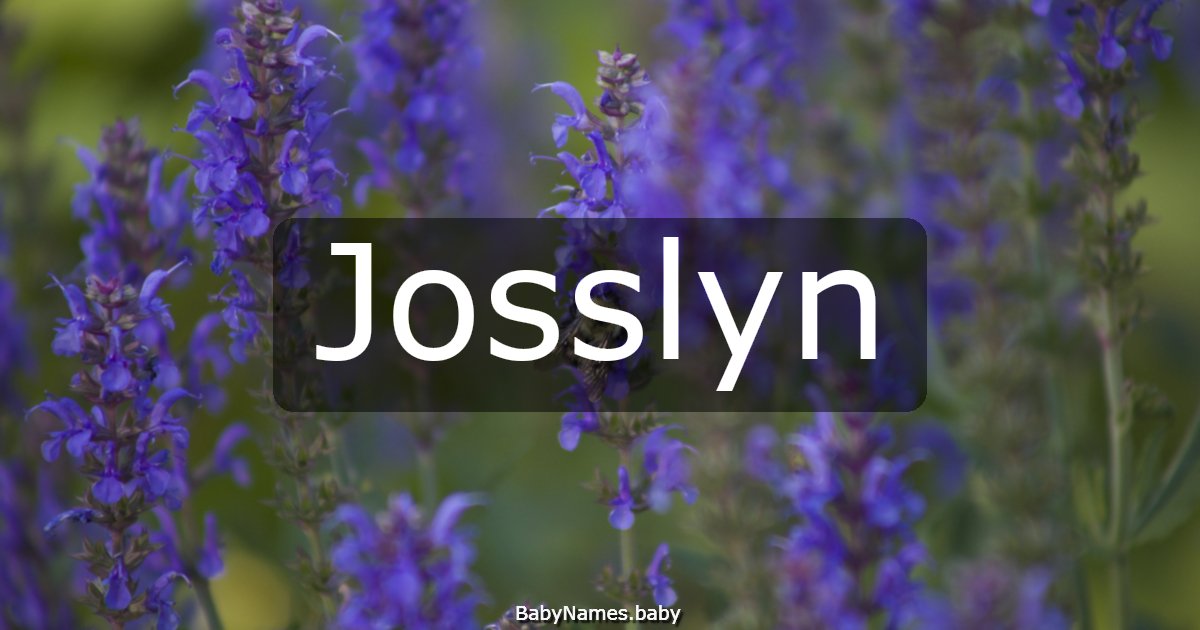Josslyn