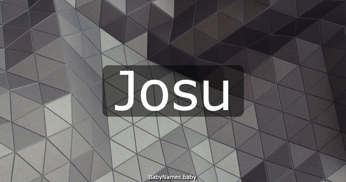 Josu