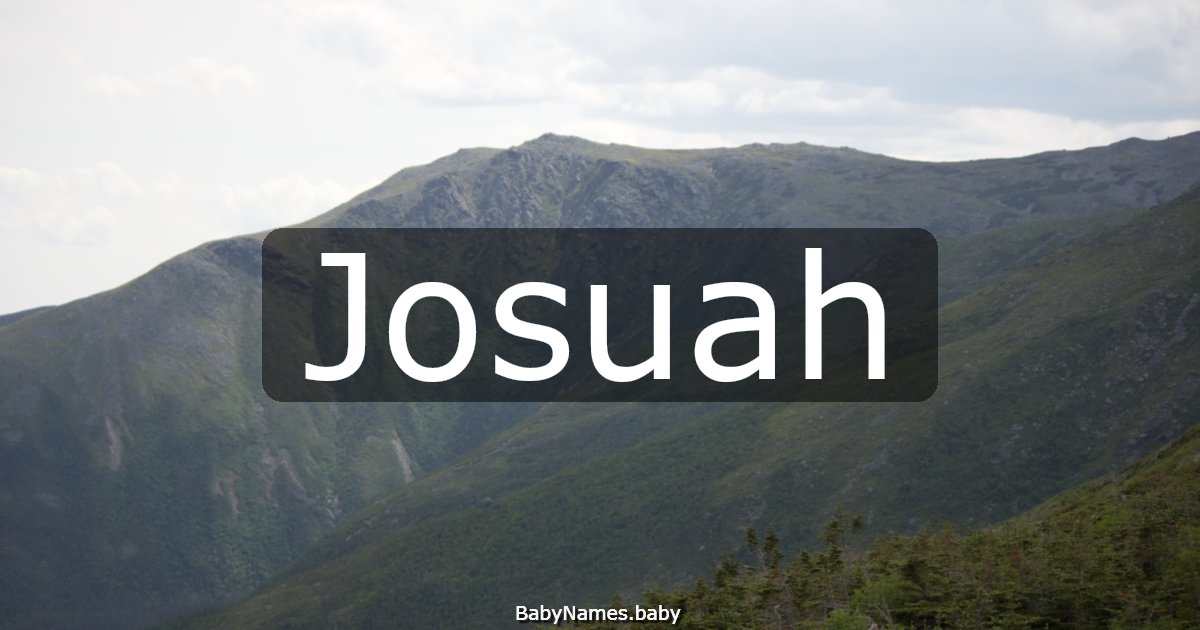 Josuah