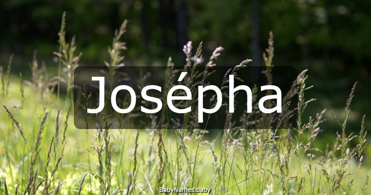 Josépha