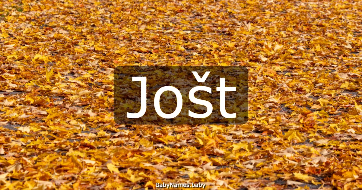 Jošt