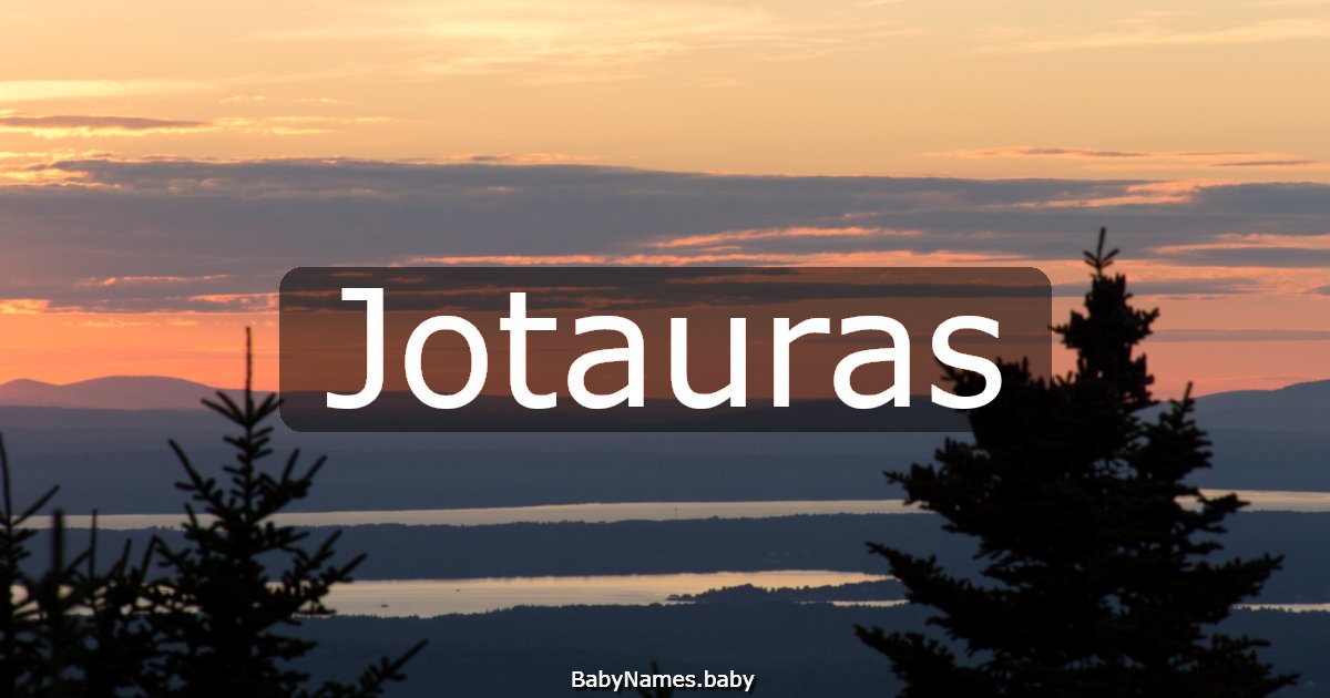 Jotauras