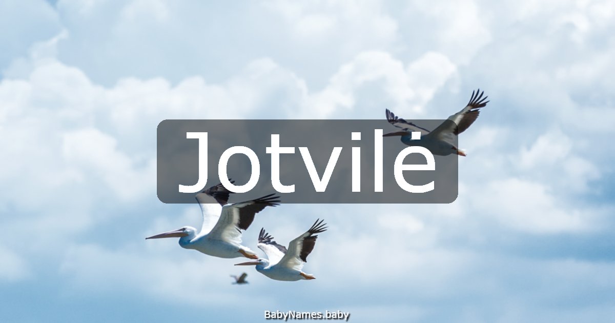 Jotvilė