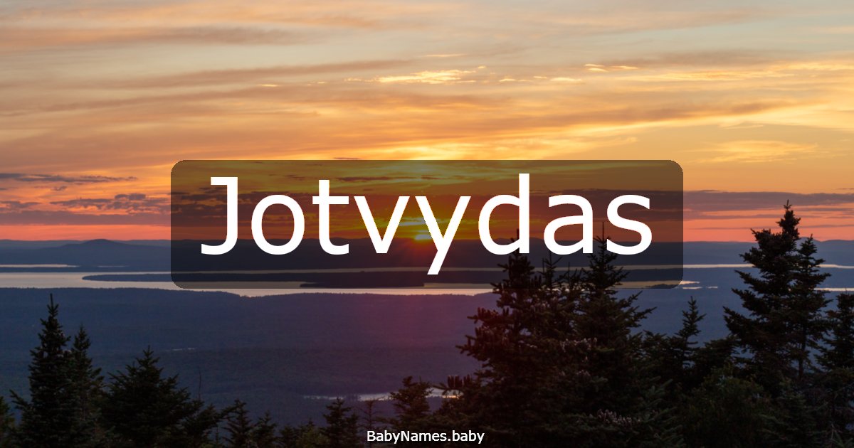 Jotvydas