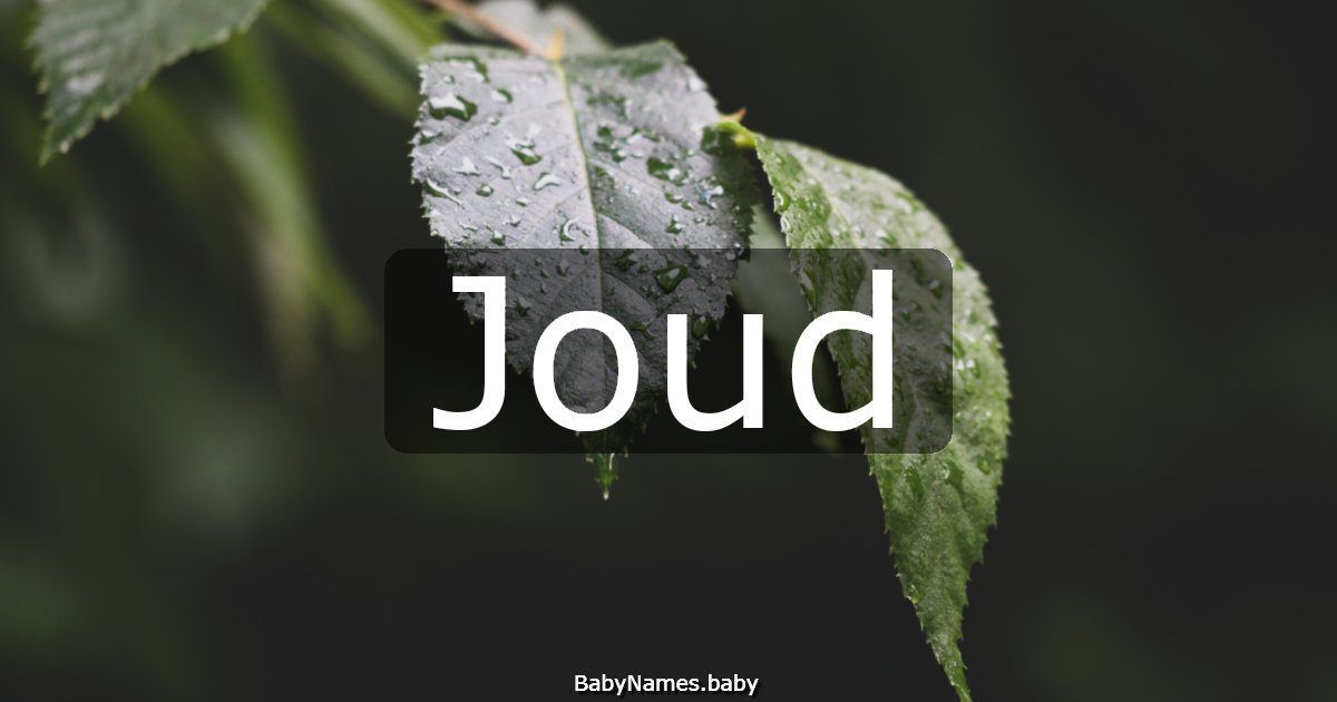 Joud