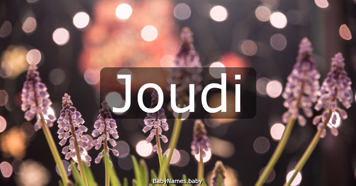 Joudi