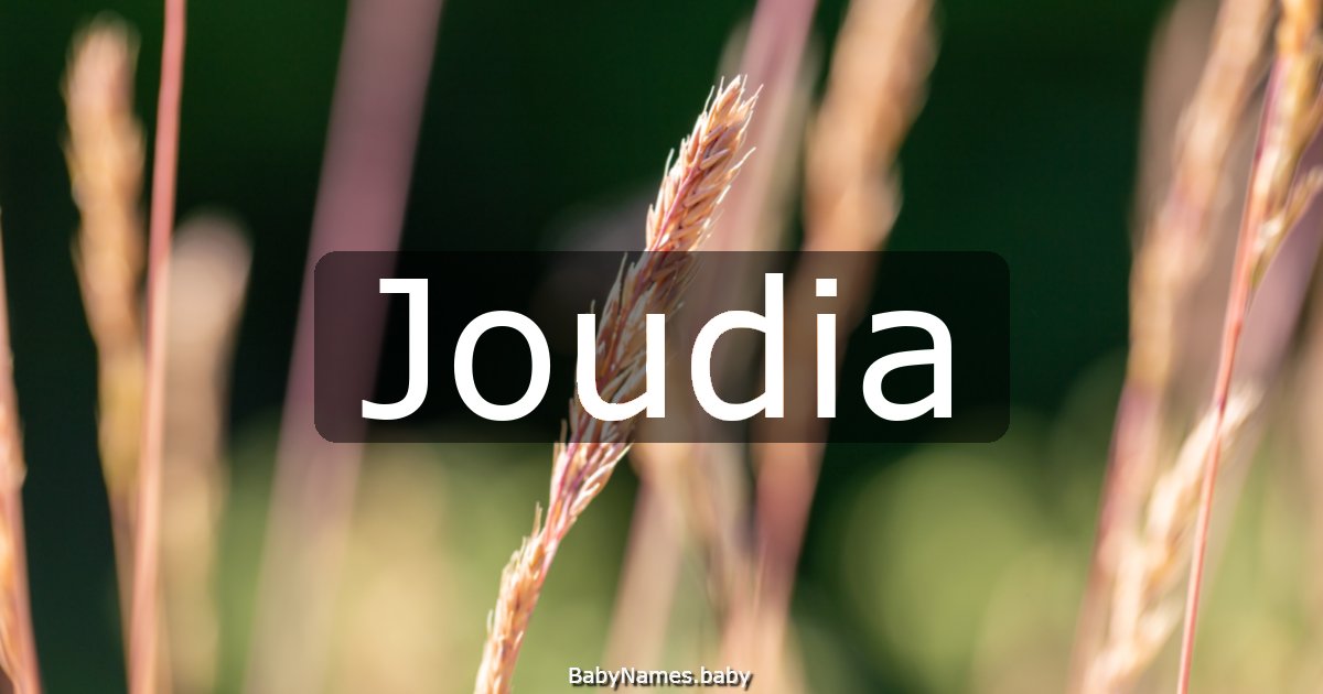 Joudia