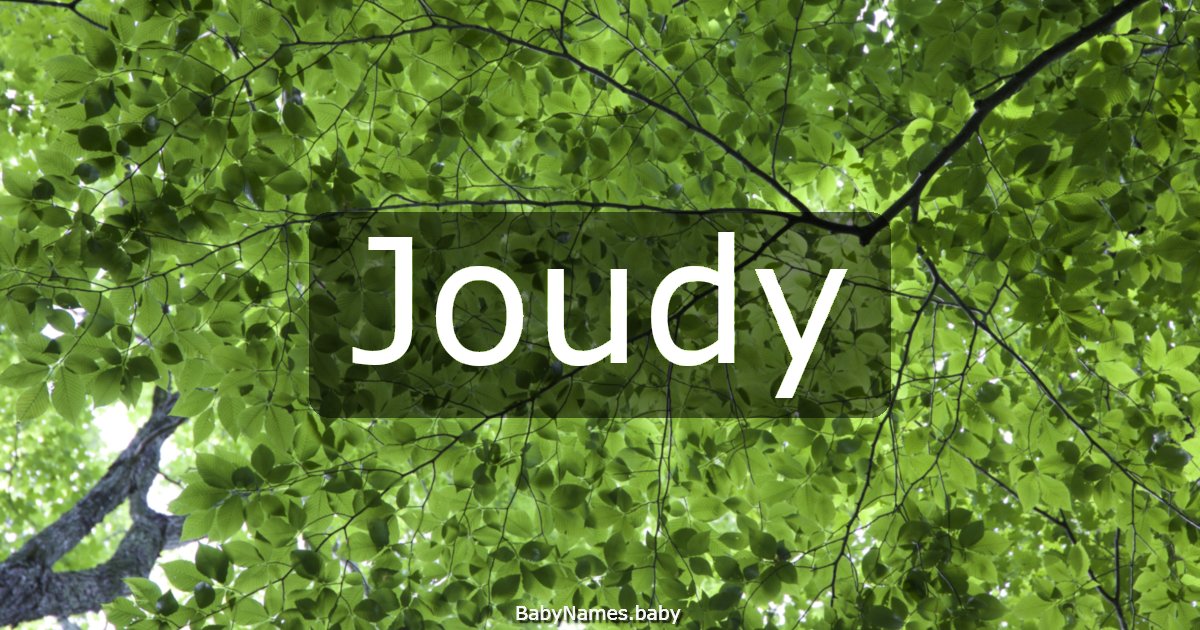Joudy