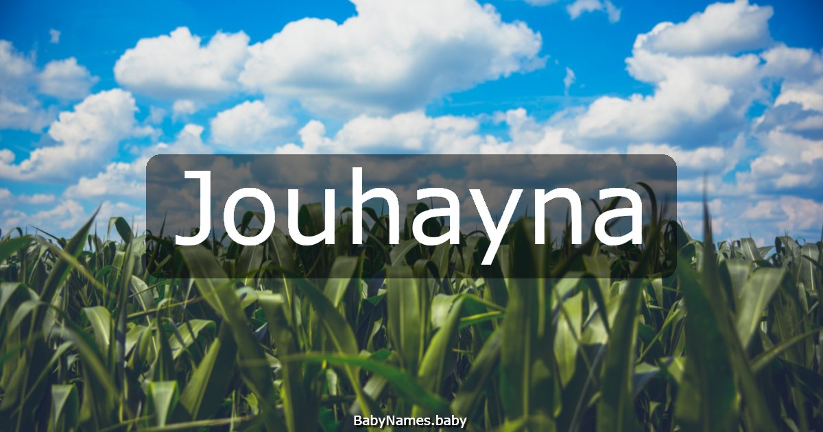 Jouhayna