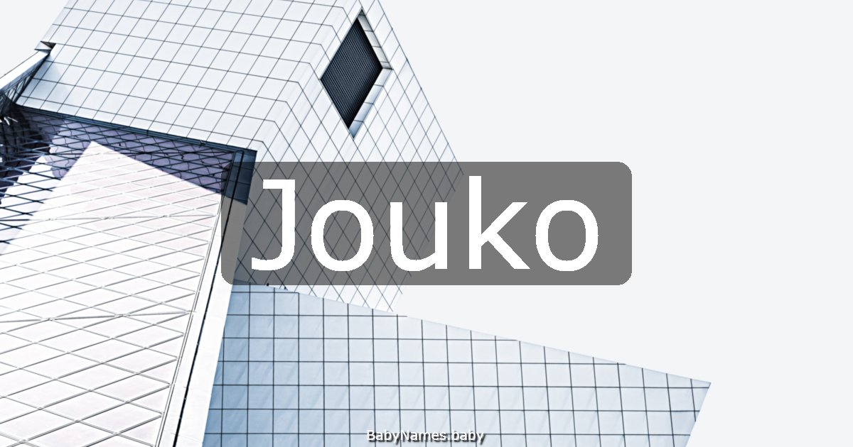 Jouko