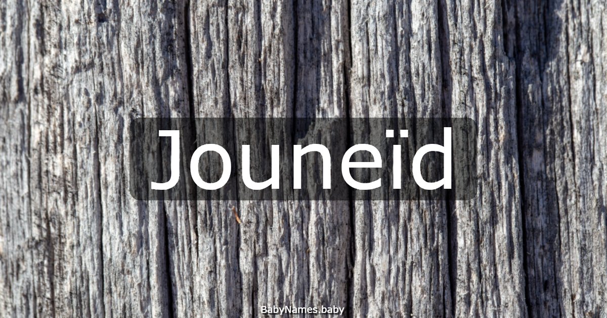 Jouneïd