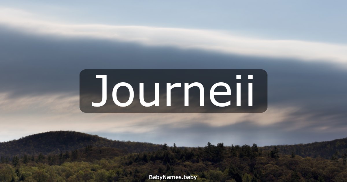 Journeii