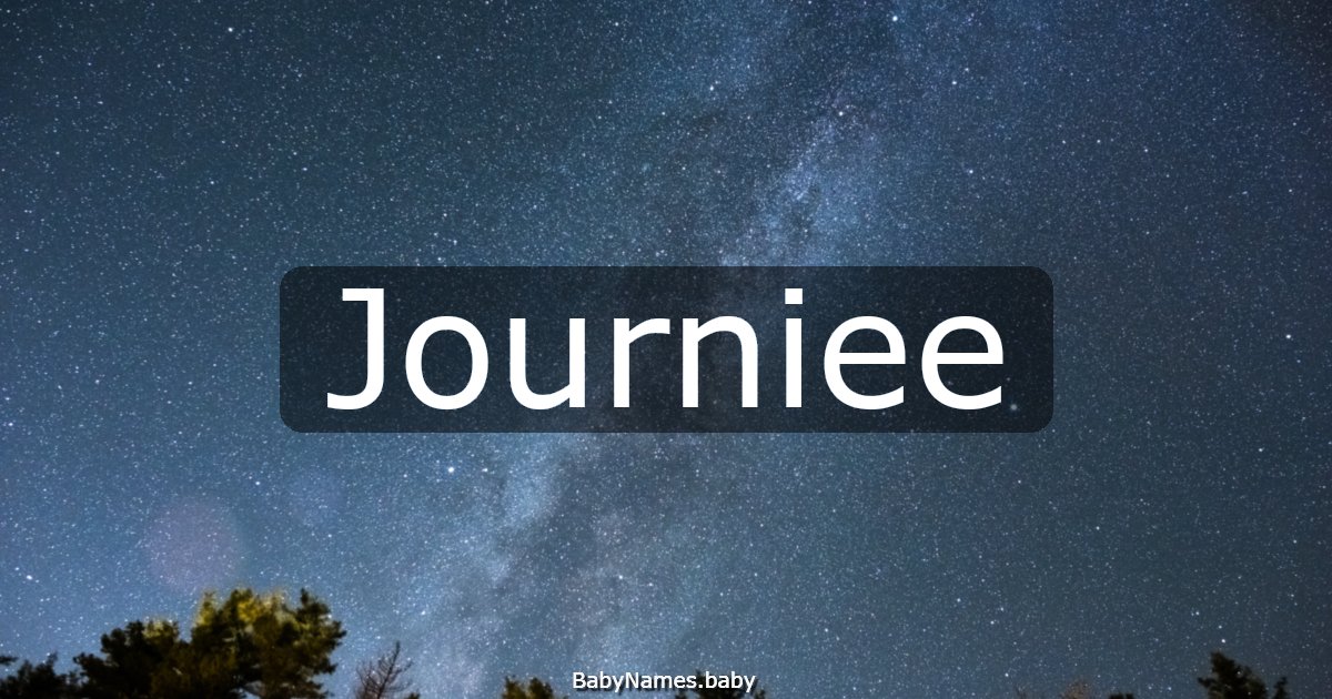 Journiee