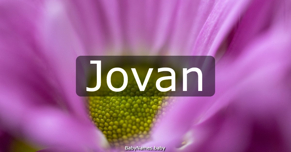 Jovan