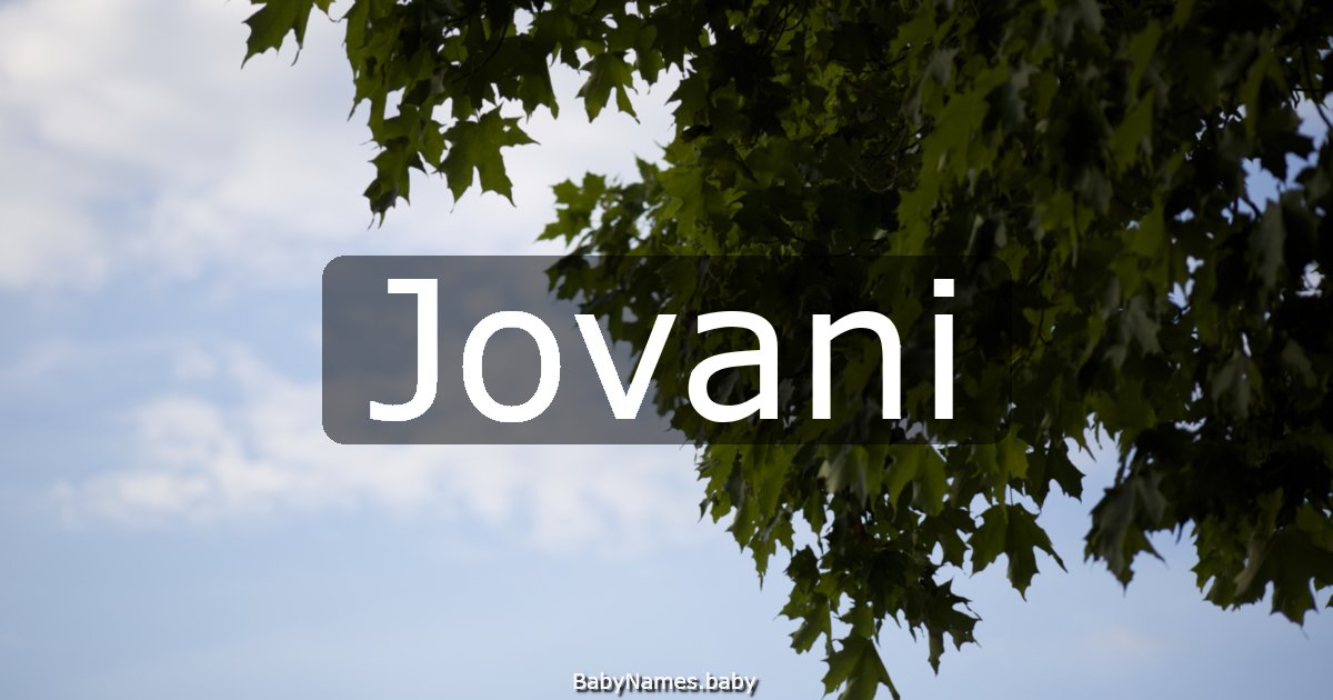 Jovani