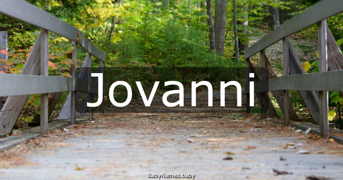 Jovanni