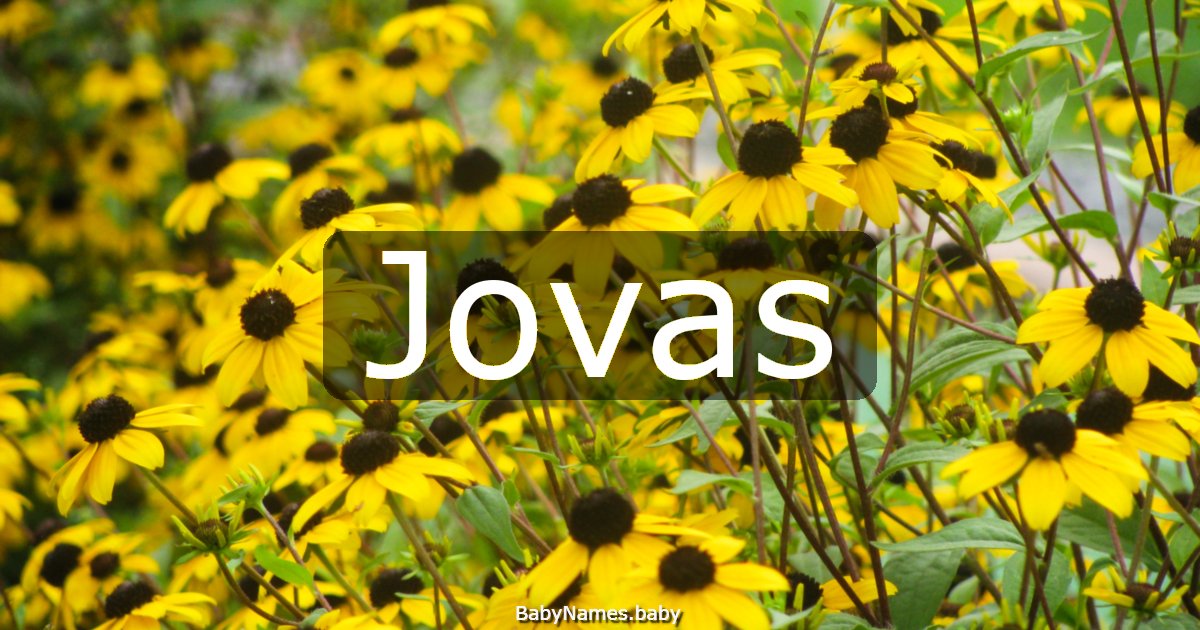 Jovas