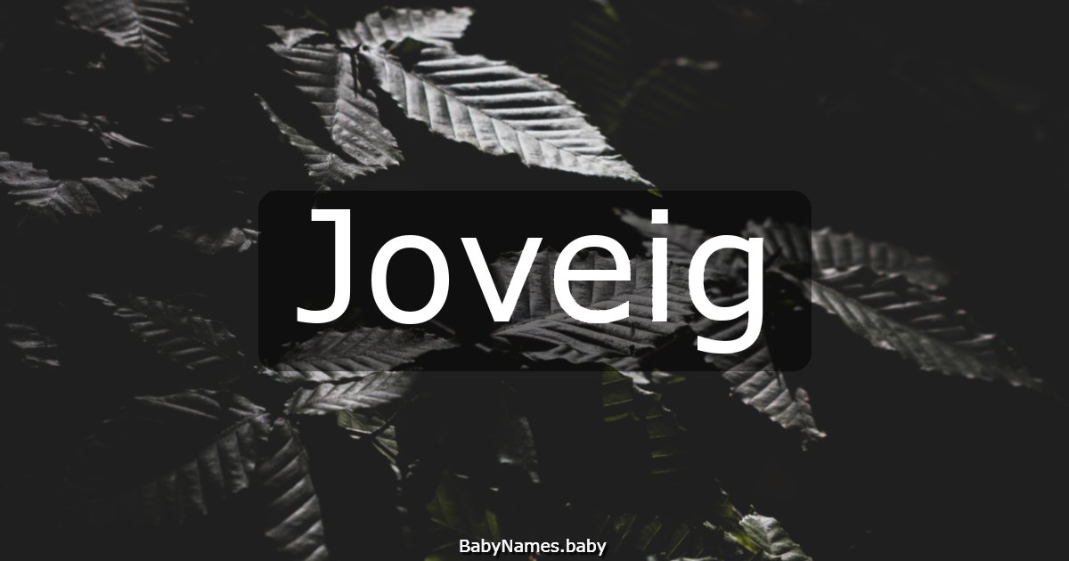 Joveig