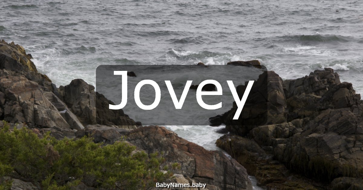 Jovey