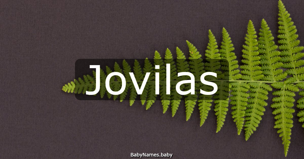 Jovilas