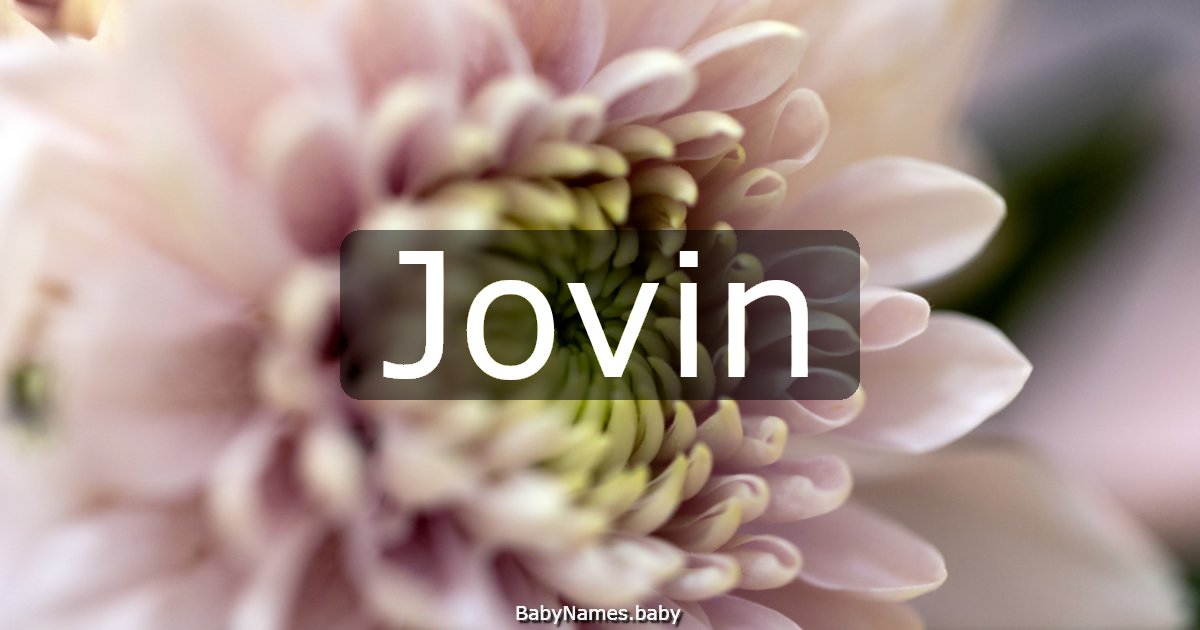 Jovin
