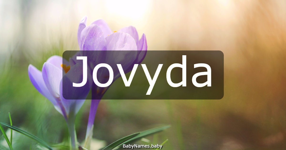 Jovyda