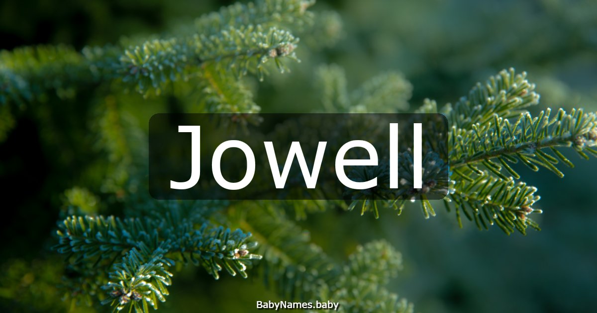 Jowell
