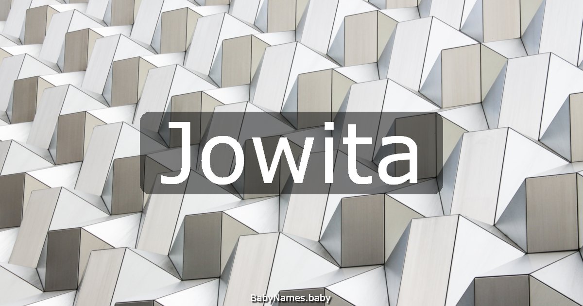 Jowita