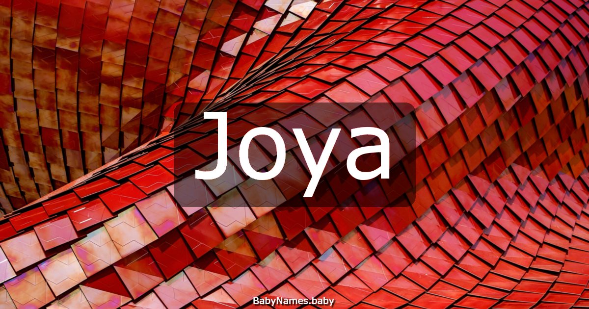Joya