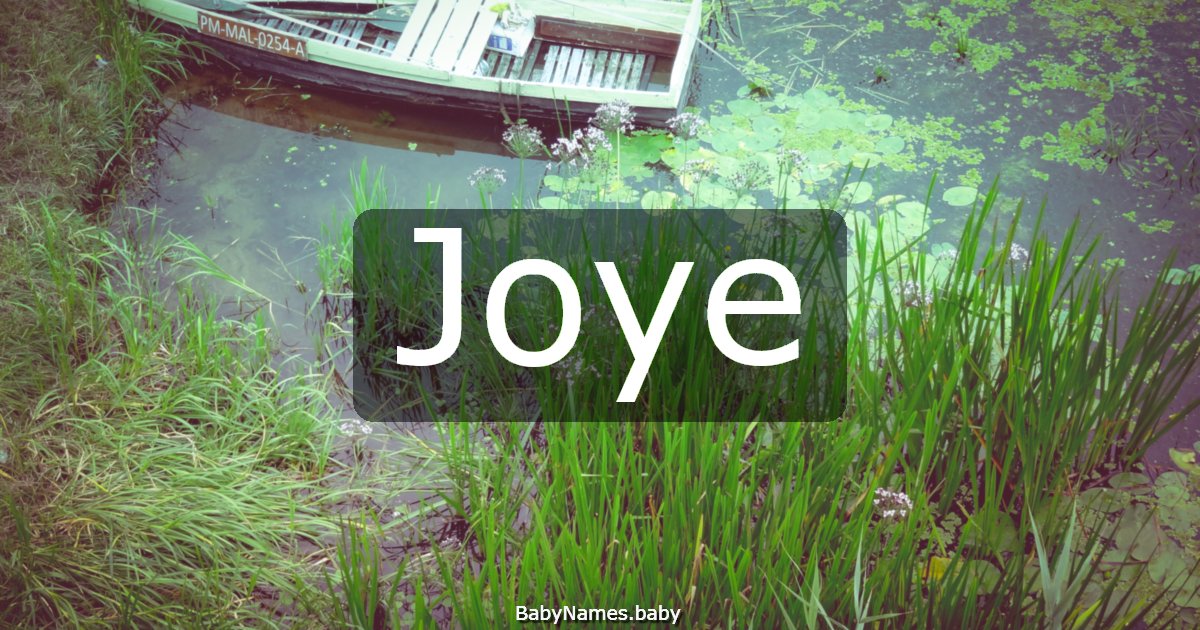 Joye