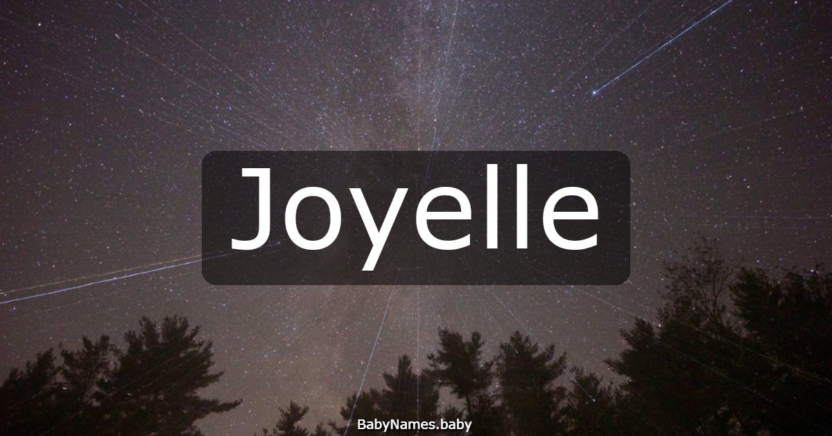 Joyelle