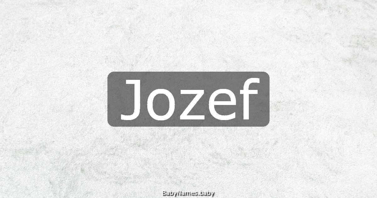 Jozef